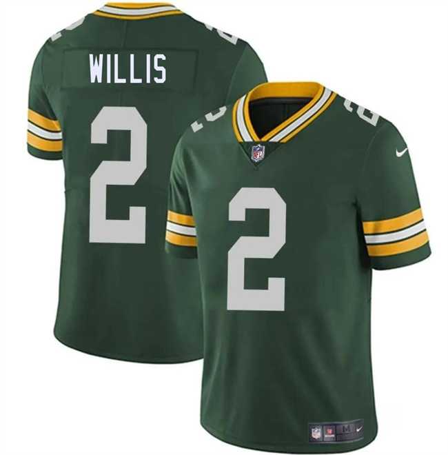 Men & Women & Youth Green Bay Packers #2 Malik Willis Green Vapor Limited Stitched Jersey,We sell and wholesale Men & Women & Youth Green Bay Packers #2 Malik Willis Green Vapor Limited Stitched Jersey on line form chian!